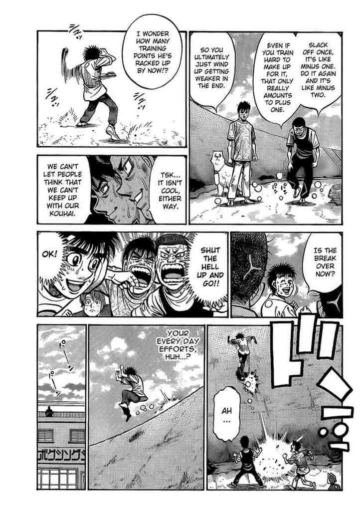 Hajime no Ippo Chapter 860 page 9 - Chapter 860 : Cumulative Progress
