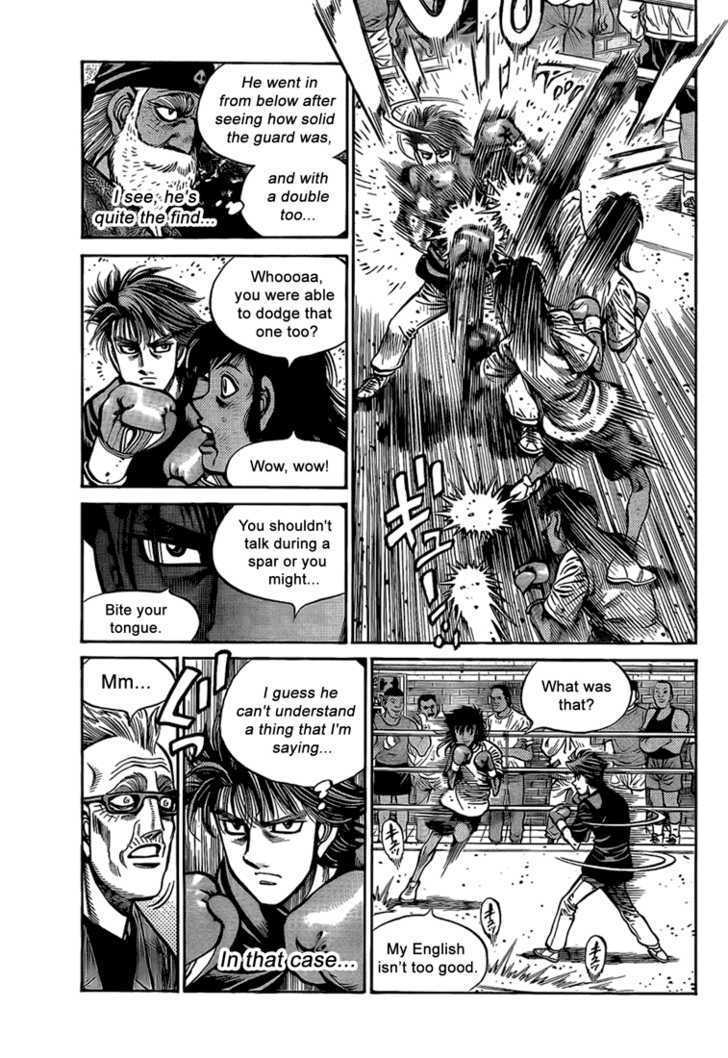 Hajime no Ippo Chapter 861 page 11 - Chapter 861 : International Sparring