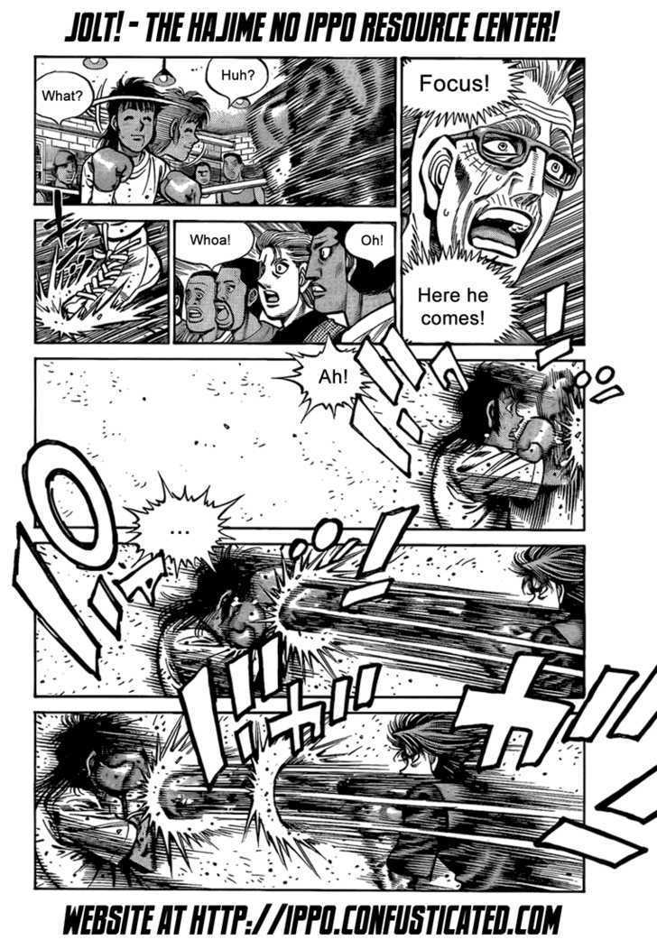 Hajime no Ippo Chapter 861 page 12 - Chapter 861 : International Sparring