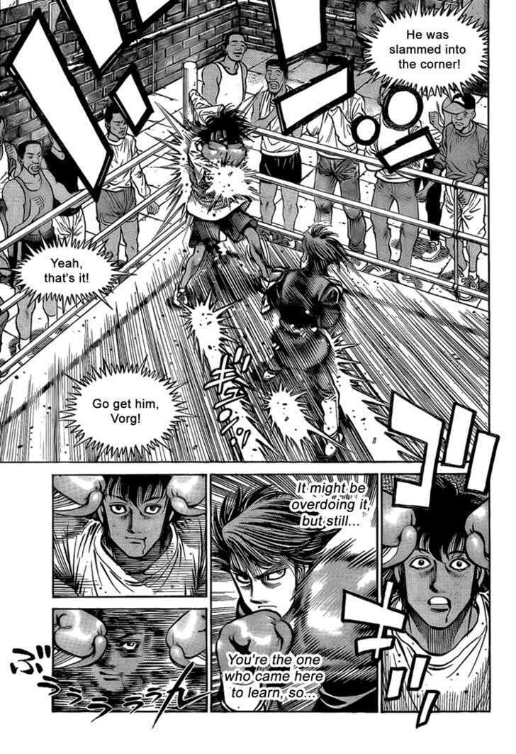 Hajime no Ippo Chapter 861 page 13 - Chapter 861 : International Sparring