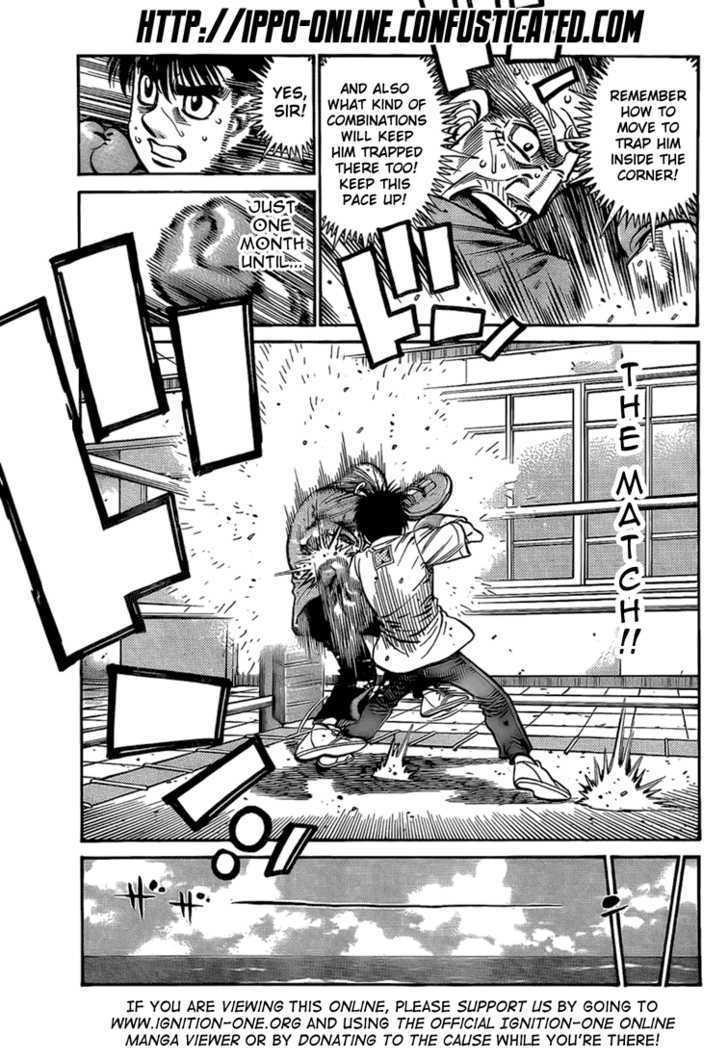 Hajime no Ippo Chapter 861 page 3 - Chapter 861 : International Sparring