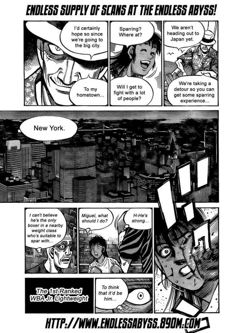 Hajime no Ippo Chapter 861 page 7 - Chapter 861 : International Sparring