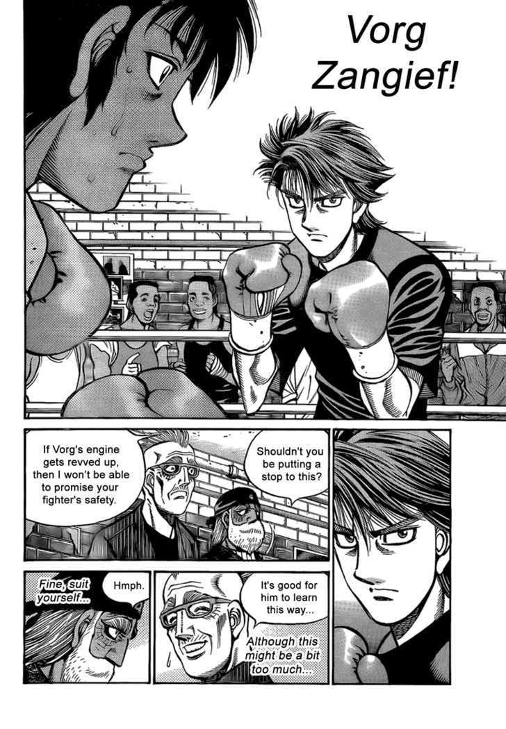 Hajime no Ippo Chapter 861 page 8 - Chapter 861 : International Sparring