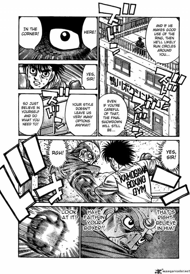 Hajime no Ippo Chapter 862 page 15 - Chapter 862 : Shocking Phone Call