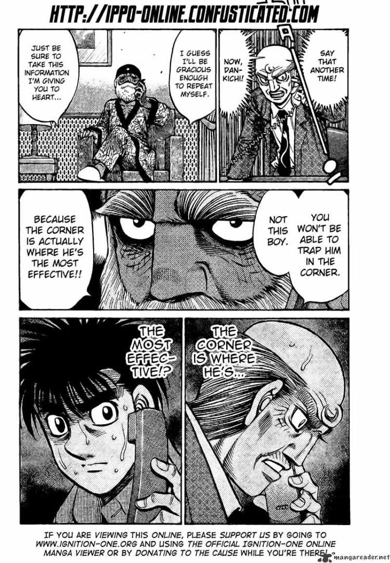 Hajime no Ippo Chapter 862 page 4 - Chapter 862 : Shocking Phone Call