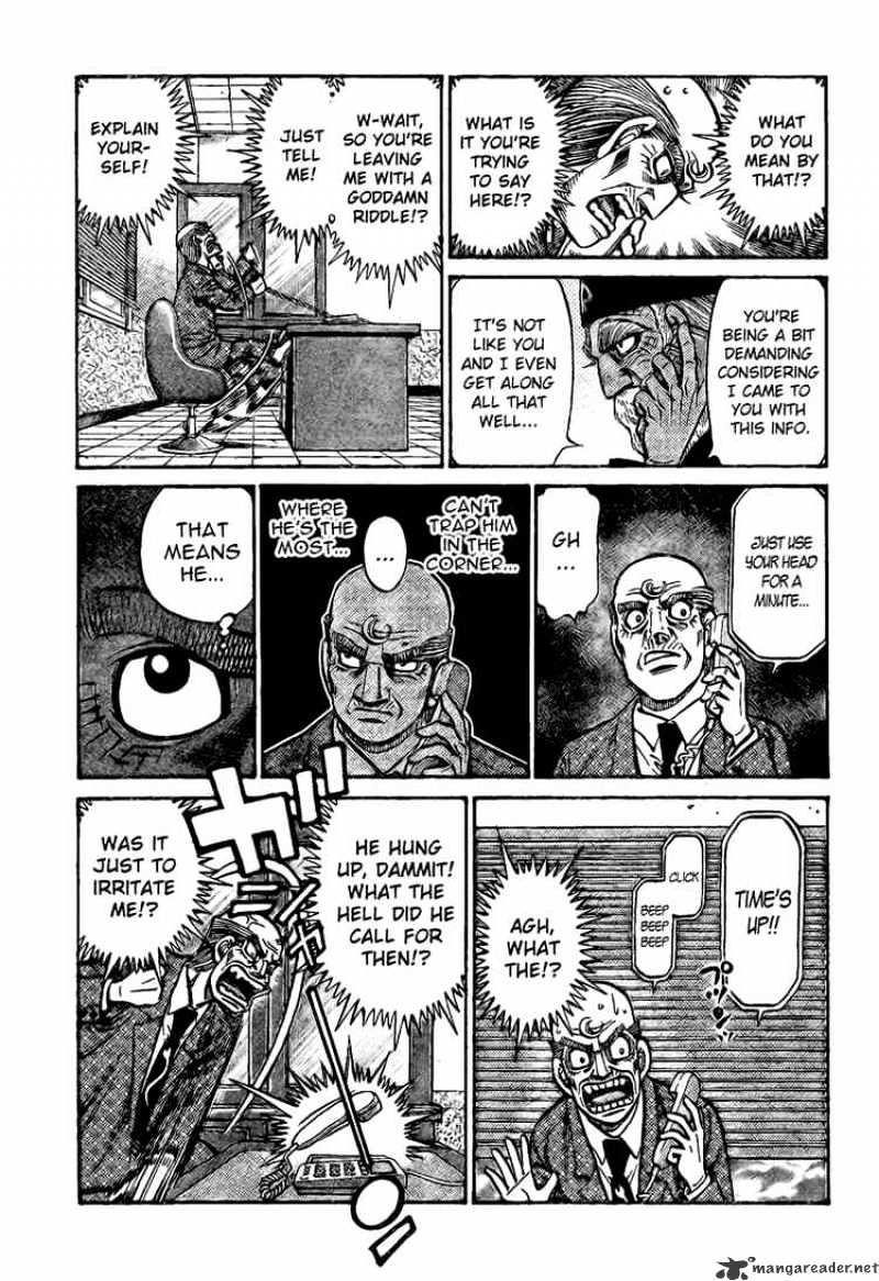 Hajime no Ippo Chapter 862 page 5 - Chapter 862 : Shocking Phone Call