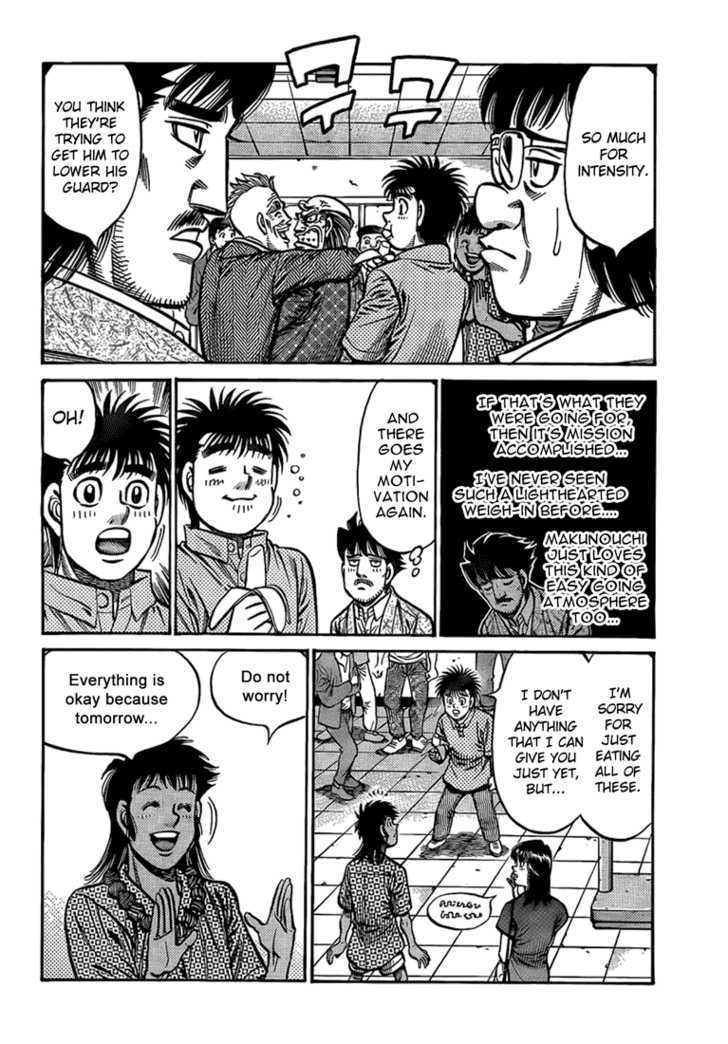 Hajime no Ippo Chapter 863 page 10 - Chapter 863 : Reckless Fight