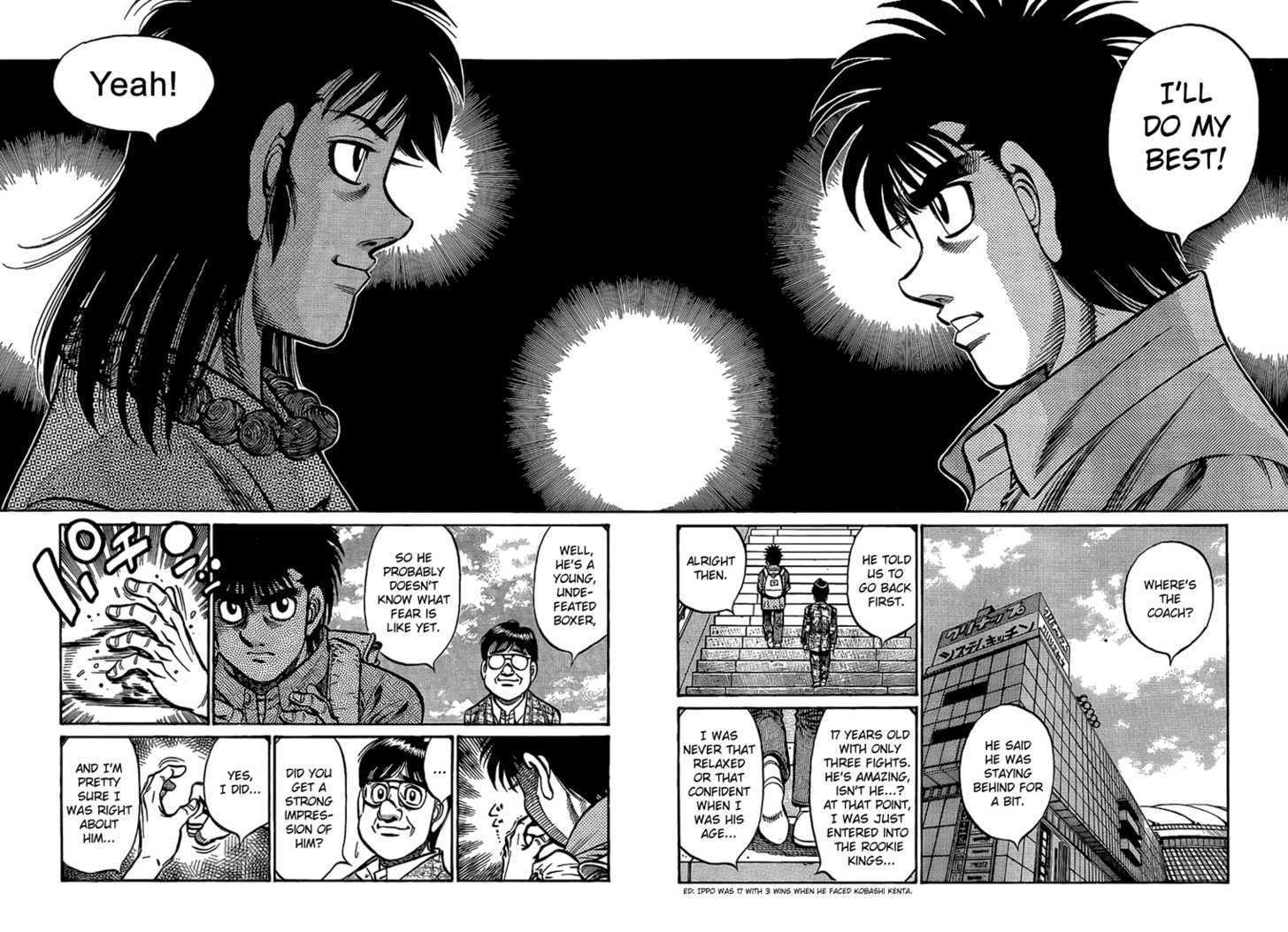 Hajime no Ippo Chapter 863 page 12 - Chapter 863 : Reckless Fight