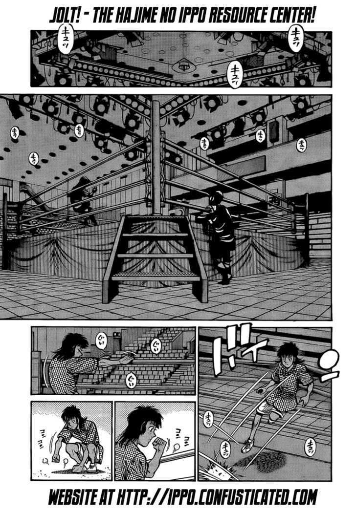 Hajime no Ippo Chapter 863 page 14 - Chapter 863 : Reckless Fight