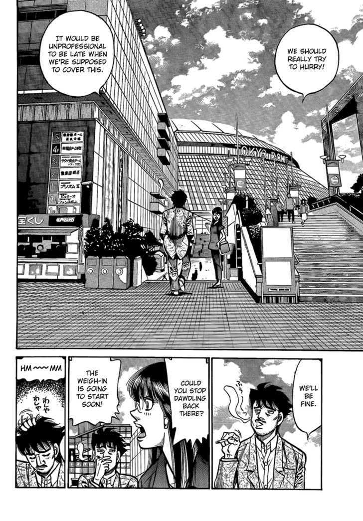 Hajime no Ippo Chapter 863 page 3 - Chapter 863 : Reckless Fight