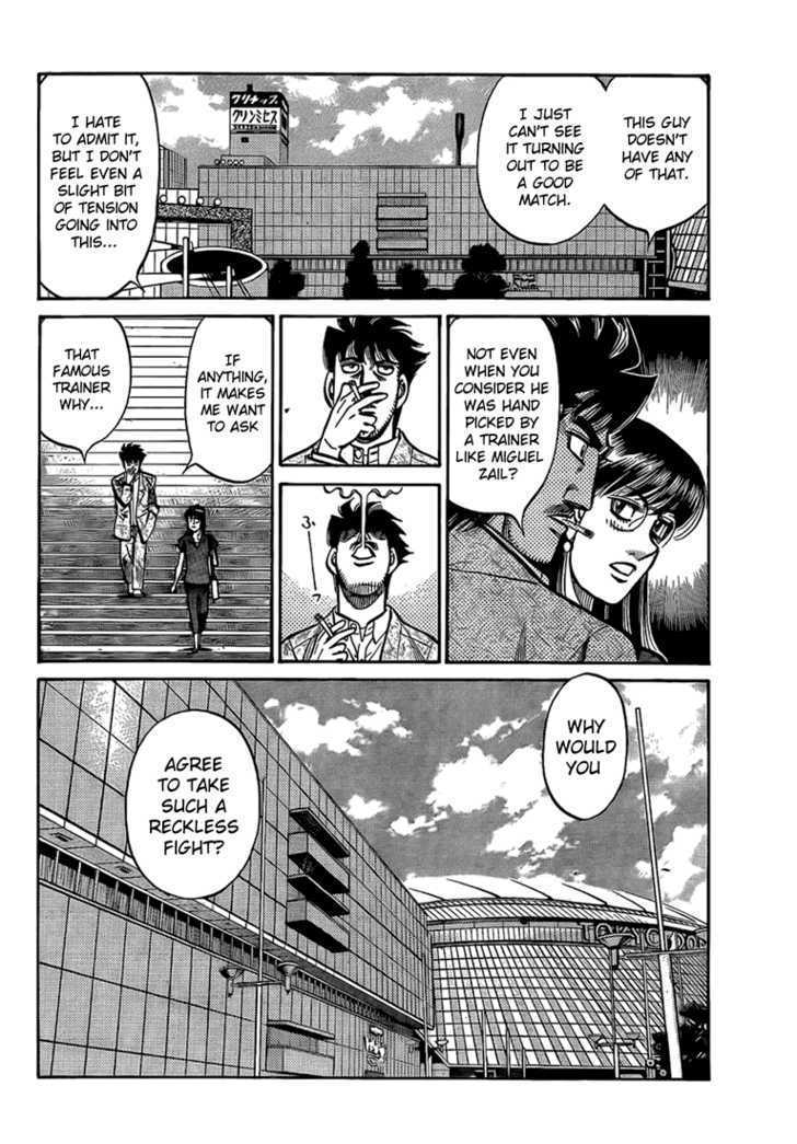 Hajime no Ippo Chapter 863 page 5 - Chapter 863 : Reckless Fight
