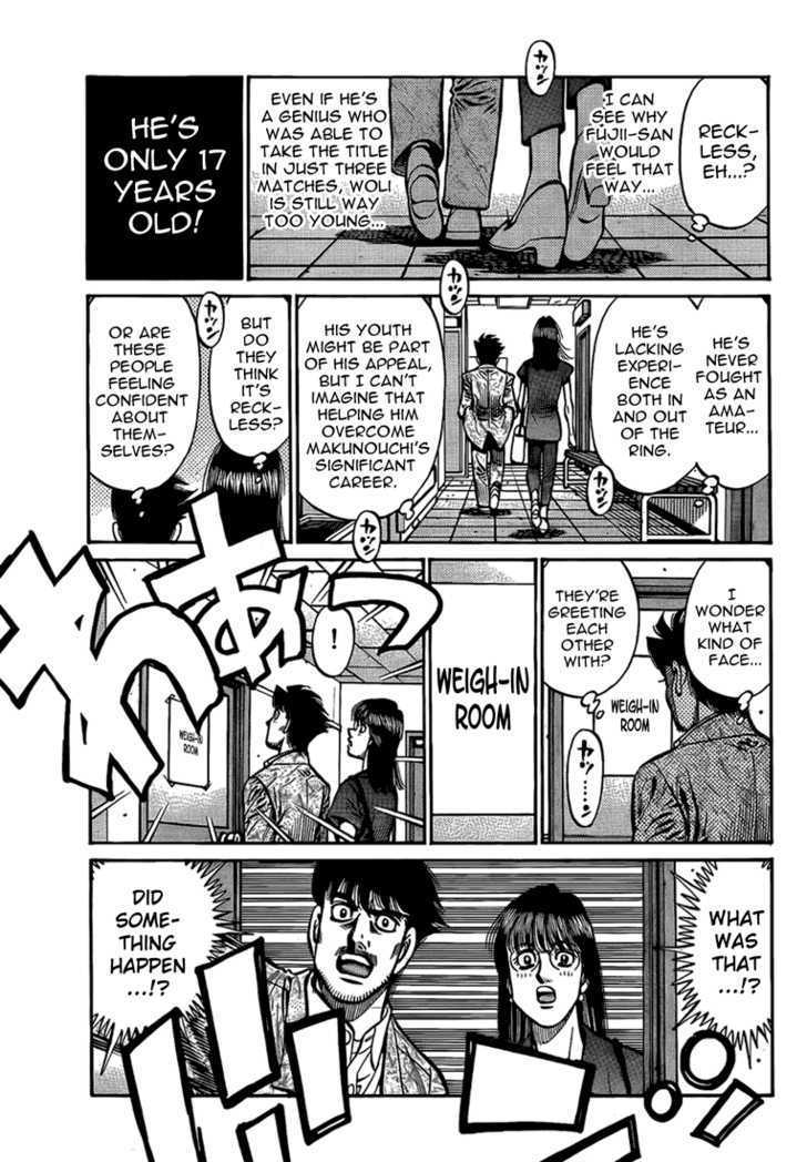Hajime no Ippo Chapter 863 page 6 - Chapter 863 : Reckless Fight