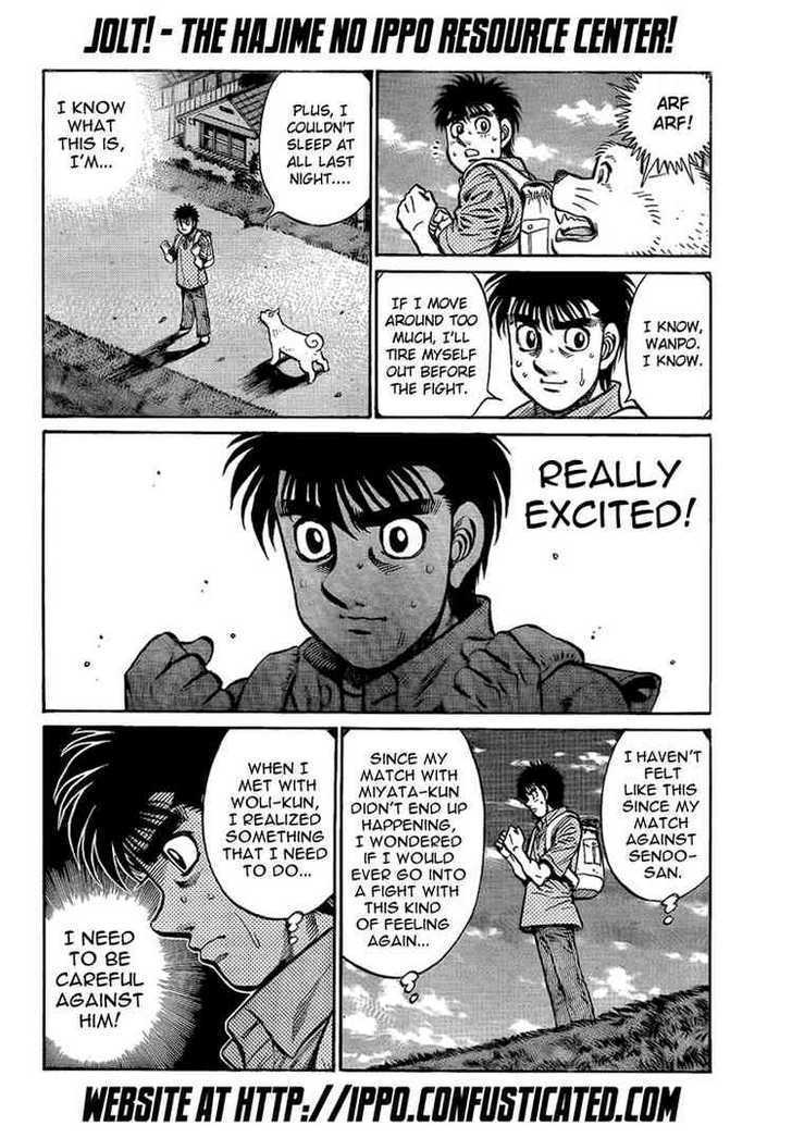 Hajime no Ippo Chapter 864 page 12 - Chapter 864 : Facing the Sun