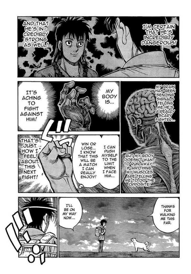 Hajime no Ippo Chapter 864 page 13 - Chapter 864 : Facing the Sun