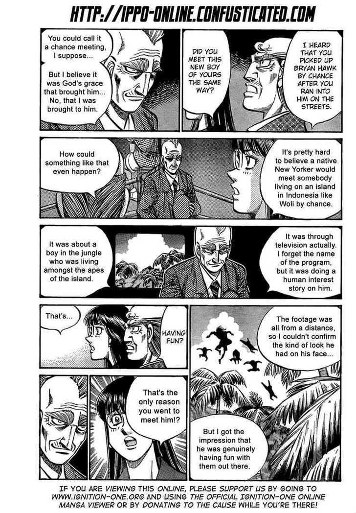 Hajime no Ippo Chapter 864 page 3 - Chapter 864 : Facing the Sun