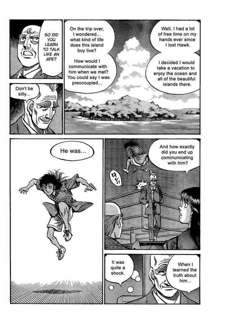 Hajime no Ippo Chapter 864 page 4 - Chapter 864 : Facing the Sun