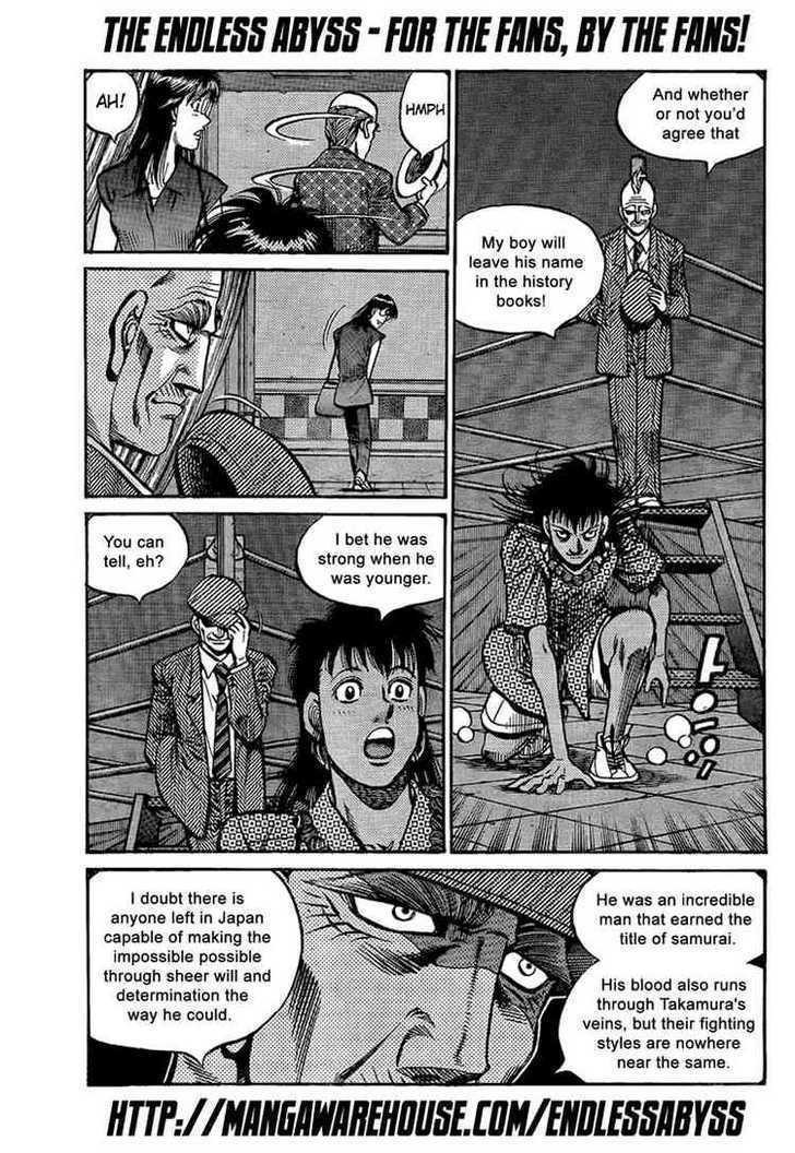 Hajime no Ippo Chapter 864 page 7 - Chapter 864 : Facing the Sun