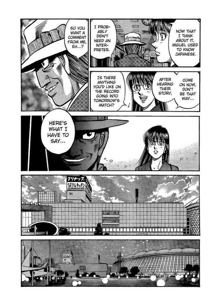 Hajime no Ippo Chapter 864 page 9 - Chapter 864 : Facing the Sun