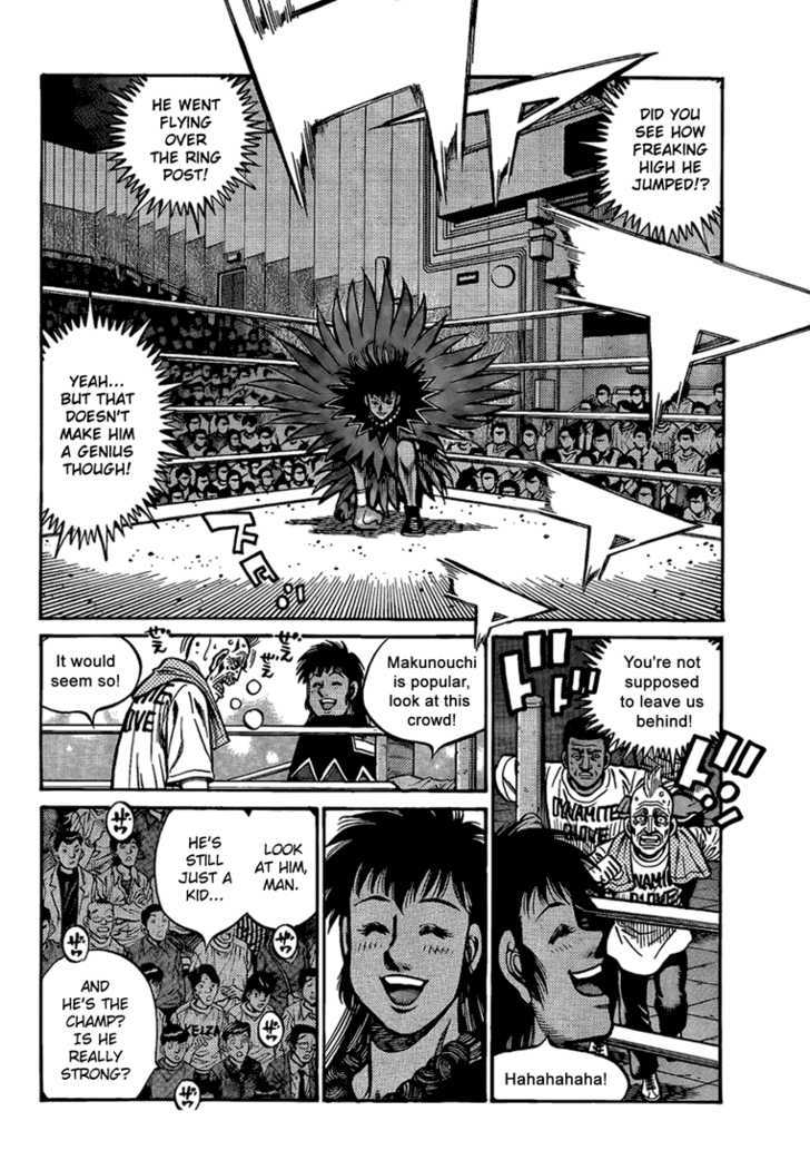 Hajime no Ippo Chapter 865 page 10 - Chapter 865 : Higher Upper Class Image