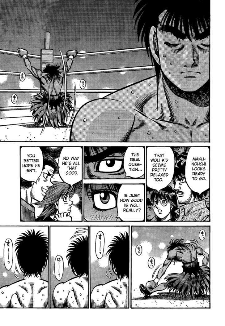 Hajime no Ippo Chapter 865 page 14 - Chapter 865 : Higher Upper Class Image
