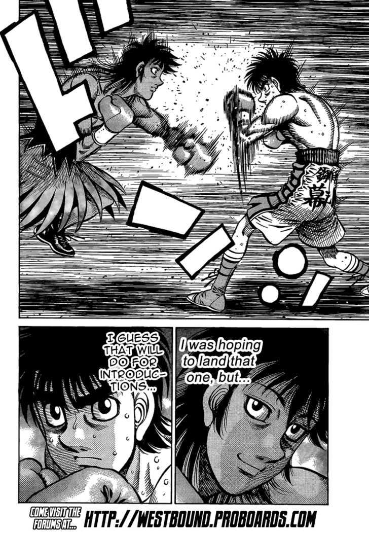 Hajime no Ippo Chapter 865 page 17 - Chapter 865 : Higher Upper Class Image