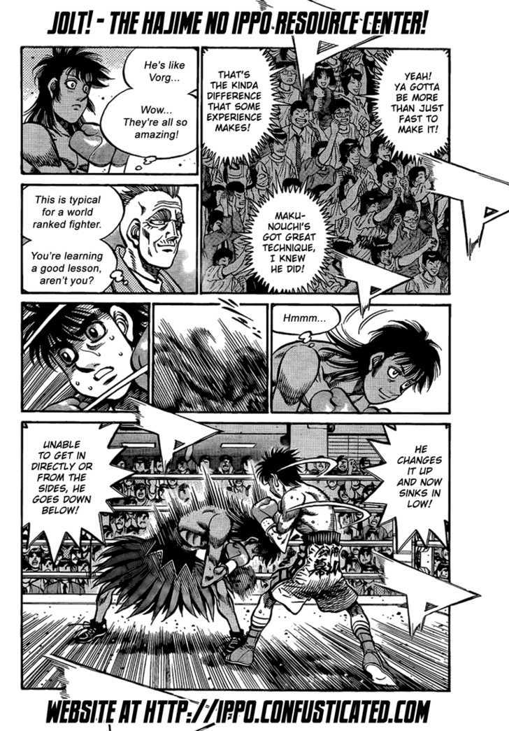 Hajime no Ippo Chapter 866 page 10 - Chapter 866 : To the Bone