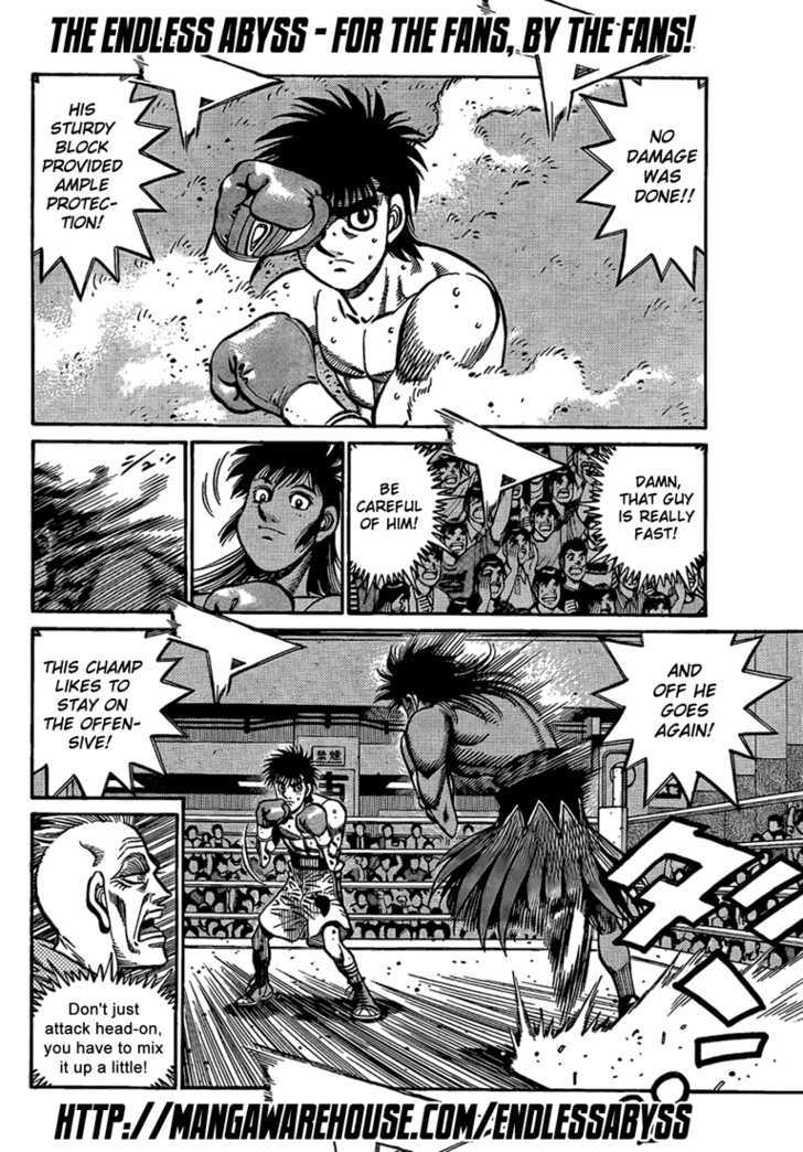 Hajime no Ippo Chapter 866 page 6 - Chapter 866 : To the Bone