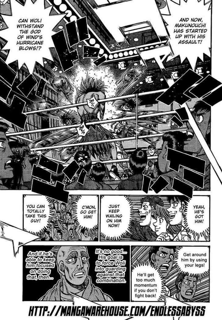 Hajime no Ippo Chapter 867 page 10 - Chapter 867 : Inscrutable Hurricane Winds