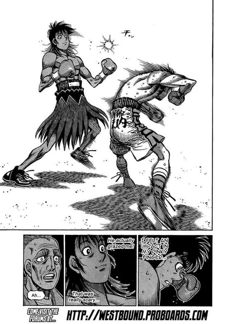 Hajime no Ippo Chapter 867 page 14 - Chapter 867 : Inscrutable Hurricane Winds