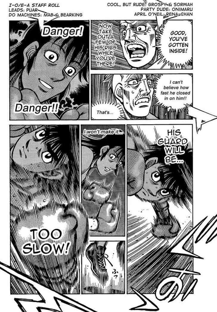 Hajime no Ippo Chapter 867 page 3 - Chapter 867 : Inscrutable Hurricane Winds