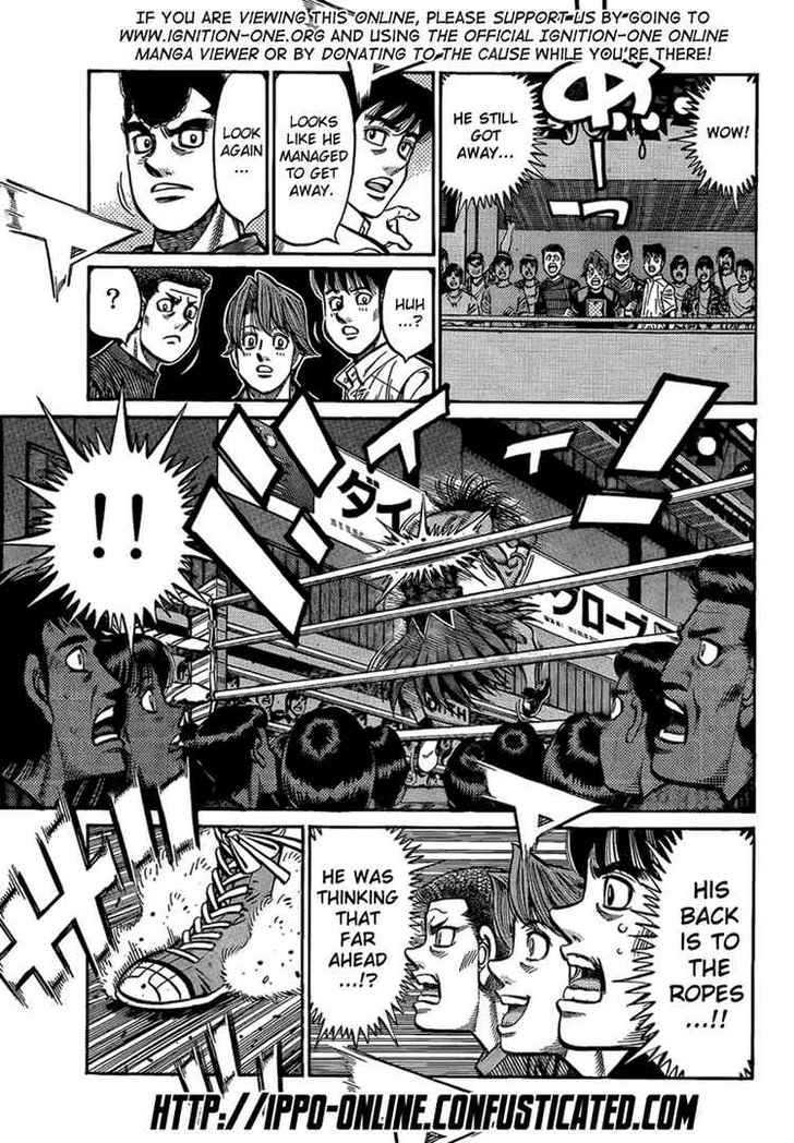 Hajime no Ippo Chapter 867 page 8 - Chapter 867 : Inscrutable Hurricane Winds
