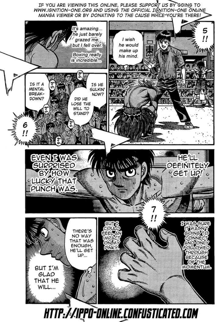 Hajime no Ippo Chapter 868 page 3 - Chapter 868 : True Form Discovered