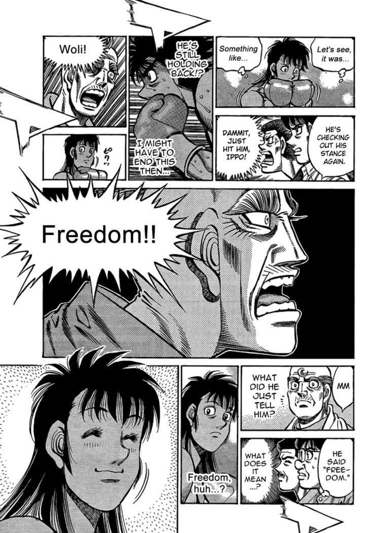 Hajime no Ippo Chapter 868 page 7 - Chapter 868 : True Form Discovered