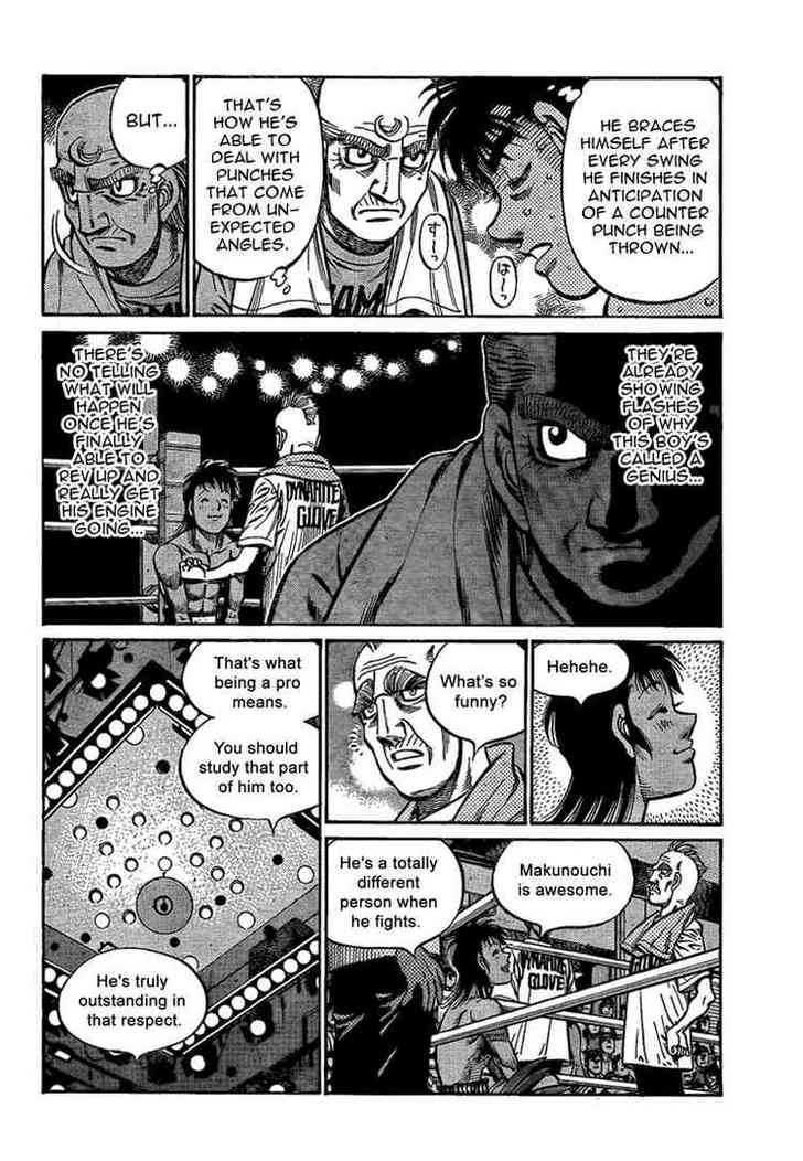 Hajime no Ippo Chapter 869 page 12 - Chapter 869 : Instincts born from Freedom