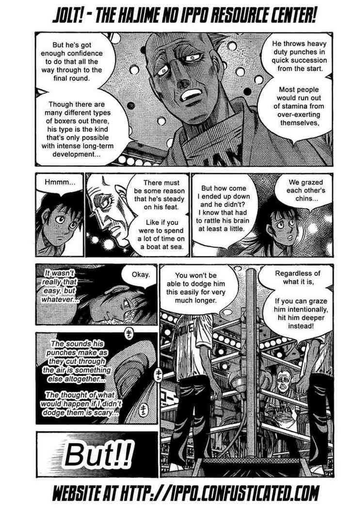 Hajime no Ippo Chapter 869 page 13 - Chapter 869 : Instincts born from Freedom