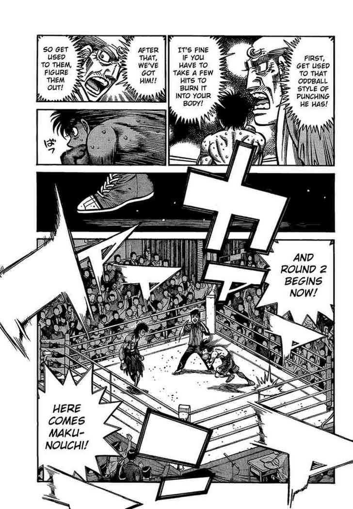 Hajime no Ippo Chapter 869 page 15 - Chapter 869 : Instincts born from Freedom