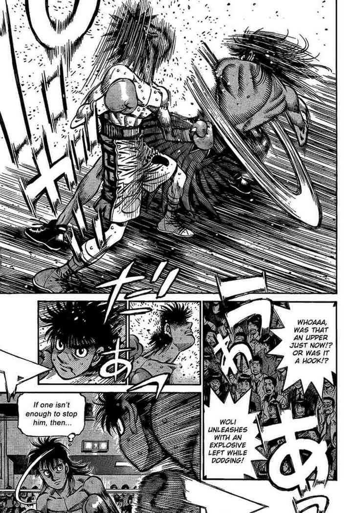 Hajime no Ippo Chapter 869 page 3 - Chapter 869 : Instincts born from Freedom