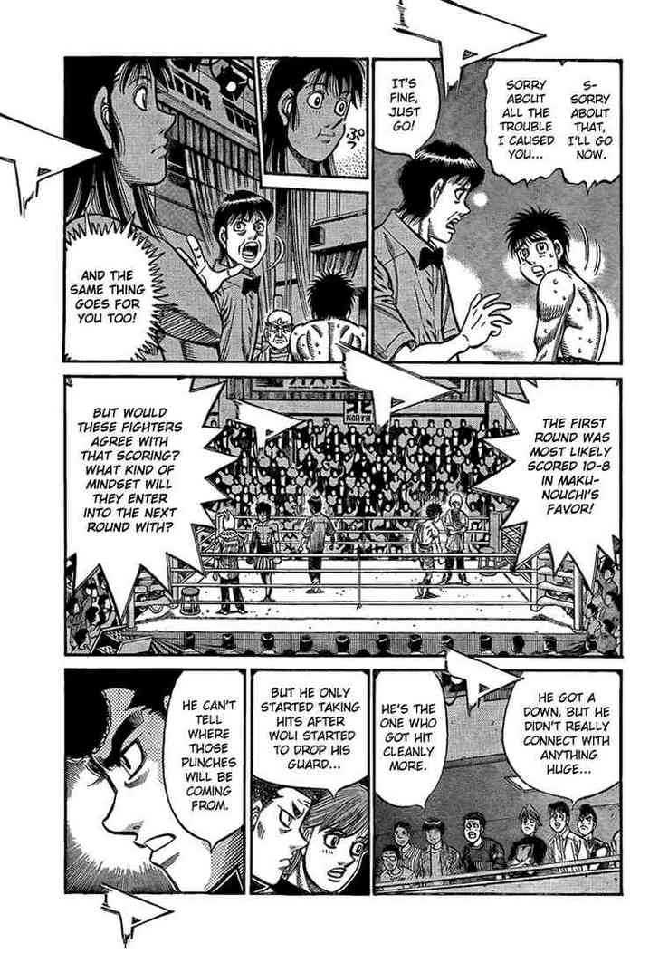 Hajime no Ippo Chapter 869 page 9 - Chapter 869 : Instincts born from Freedom