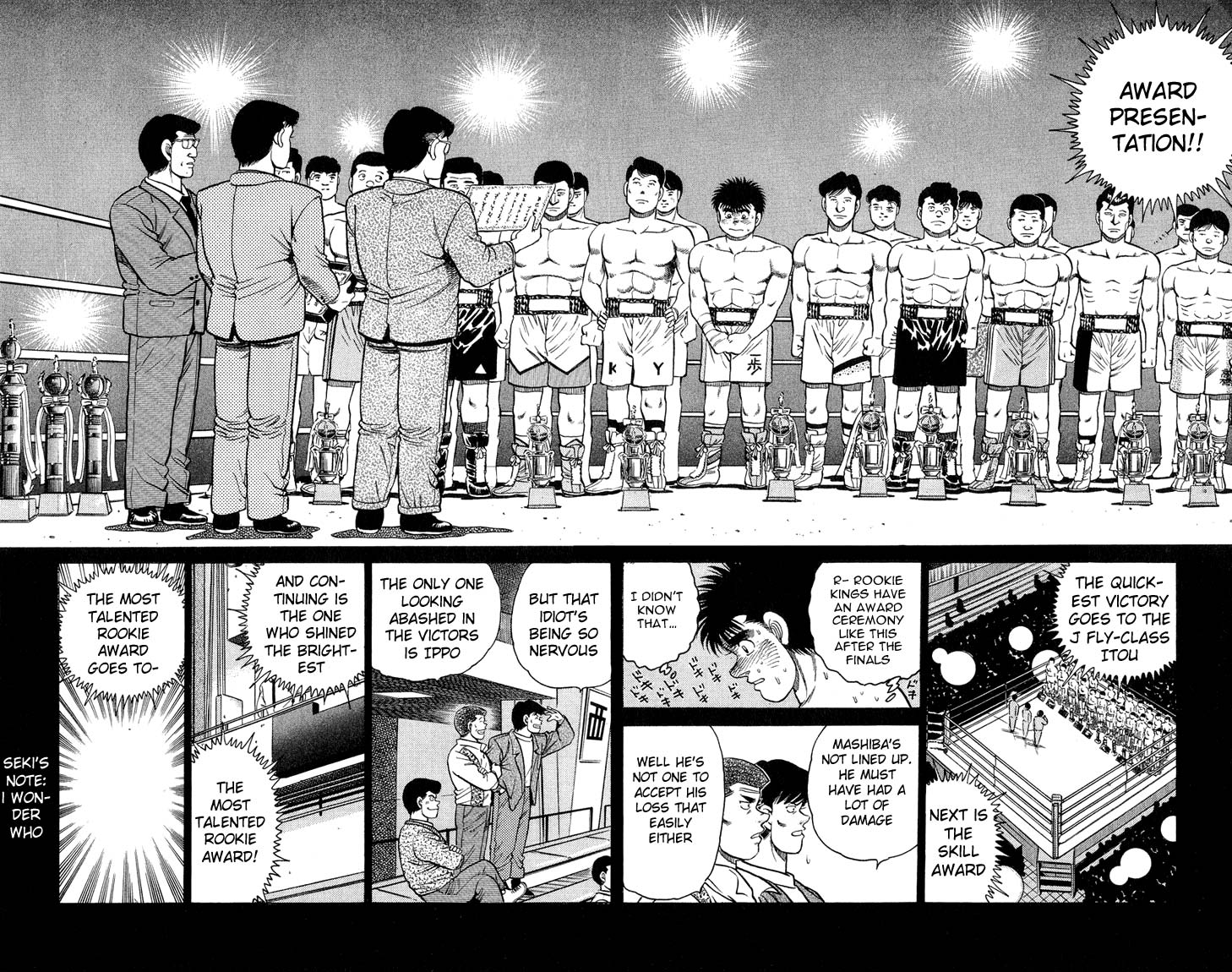 Hajime no Ippo Chapter 87.2 page 10 - Chapter 87 v2 : Ippo Shining in Glory