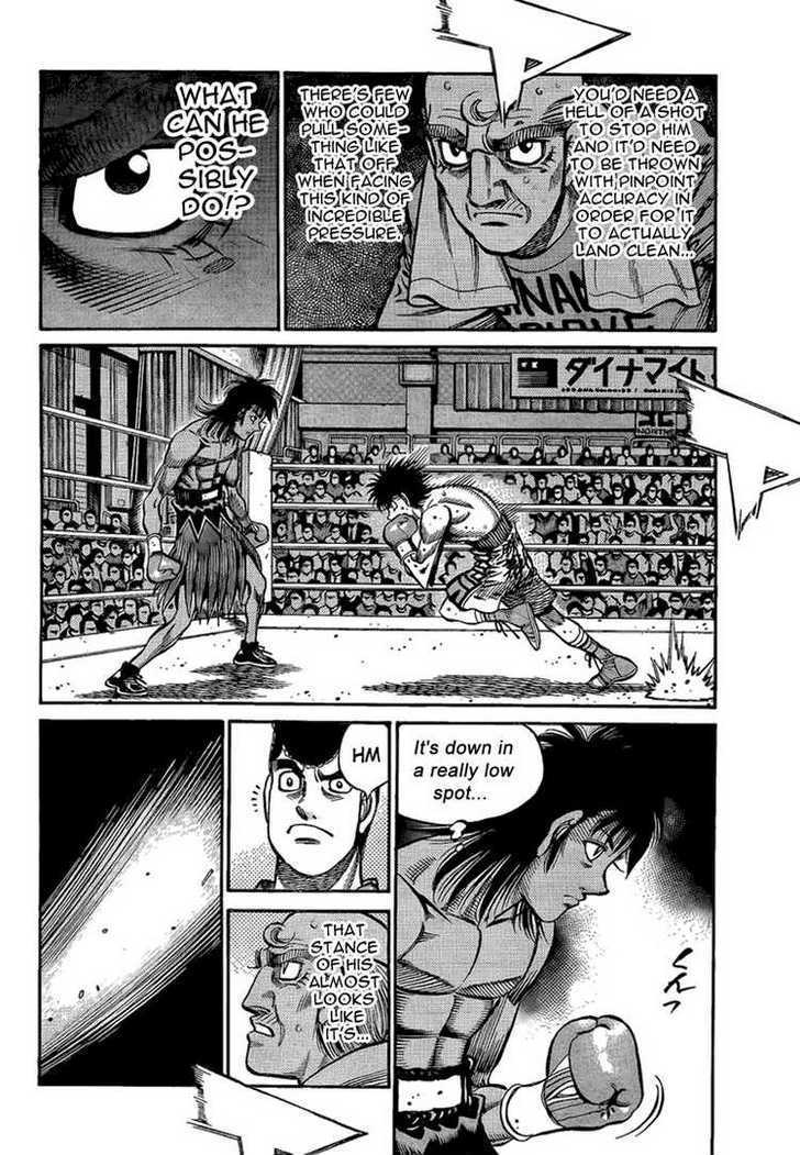 Hajime no Ippo Chapter 870 page 11 - Chapter 870 : High Power Frontal Barrage