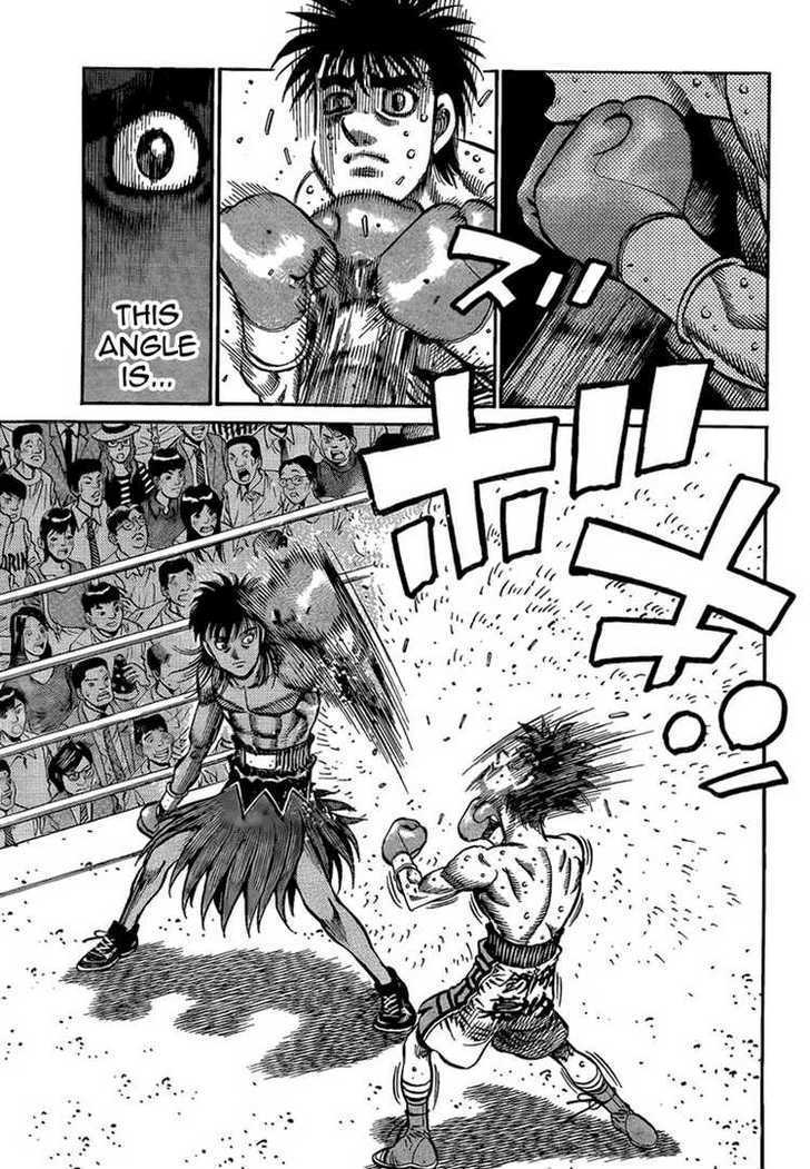 Hajime no Ippo Chapter 870 page 12 - Chapter 870 : High Power Frontal Barrage