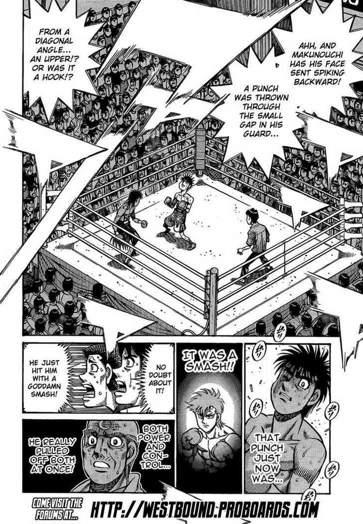 Hajime no Ippo Chapter 870 page 13 - Chapter 870 : High Power Frontal Barrage