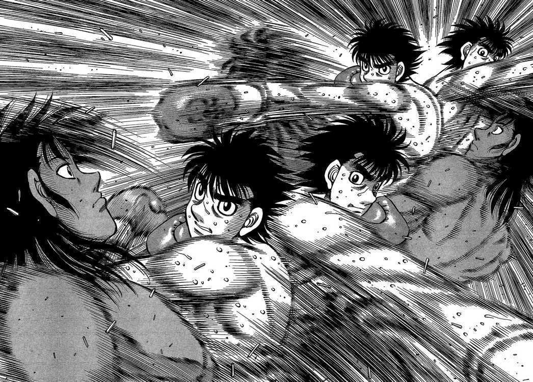 Hajime no Ippo Chapter 870 page 2 - Chapter 870 : High Power Frontal Barrage