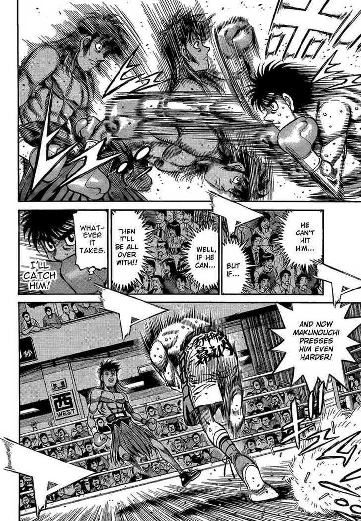 Hajime no Ippo Chapter 870 page 3 - Chapter 870 : High Power Frontal Barrage