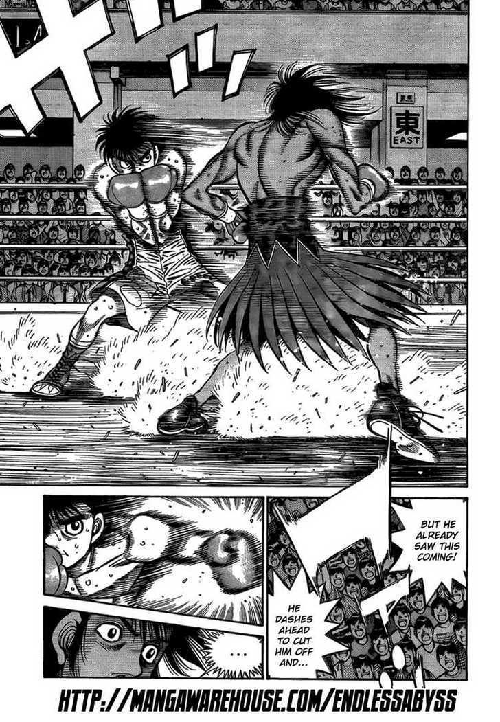 Hajime no Ippo Chapter 870 page 6 - Chapter 870 : High Power Frontal Barrage