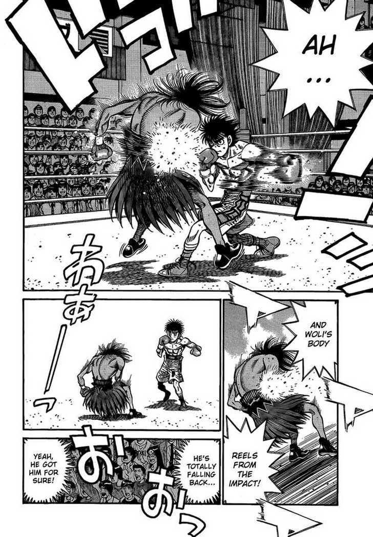 Hajime no Ippo Chapter 870 page 7 - Chapter 870 : High Power Frontal Barrage