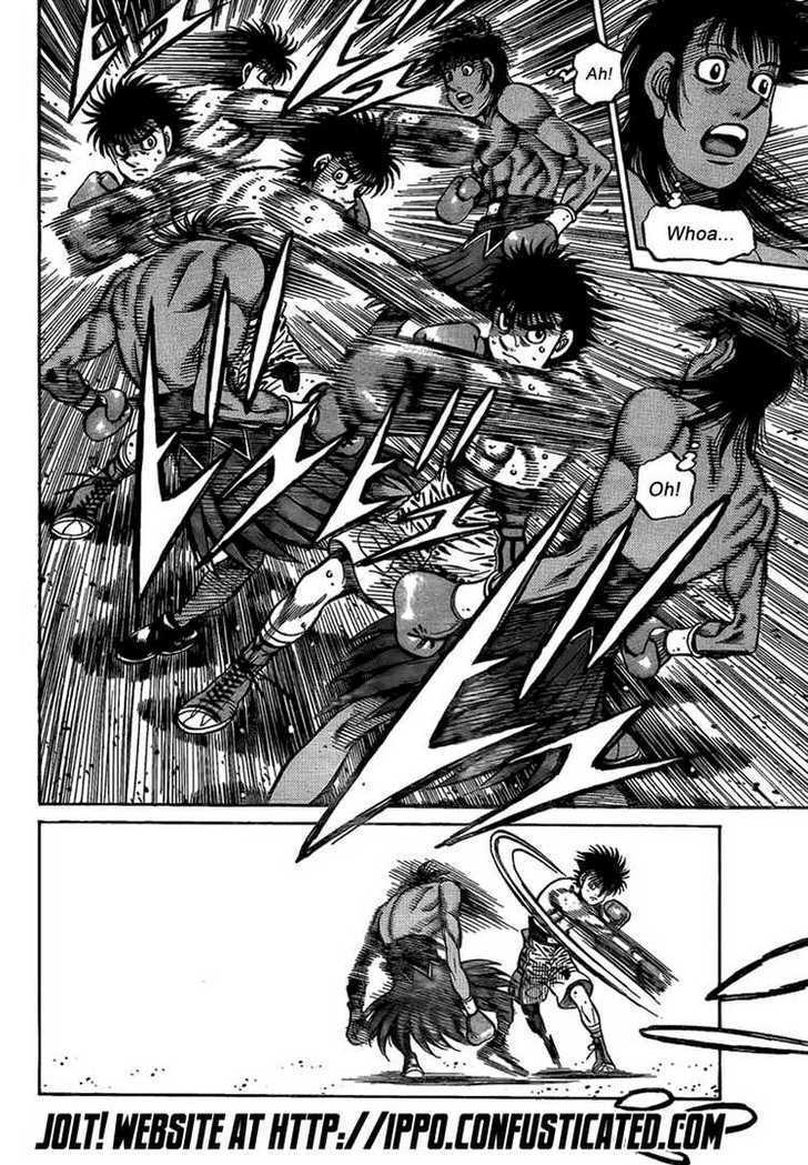 Hajime no Ippo Chapter 870 page 9 - Chapter 870 : High Power Frontal Barrage