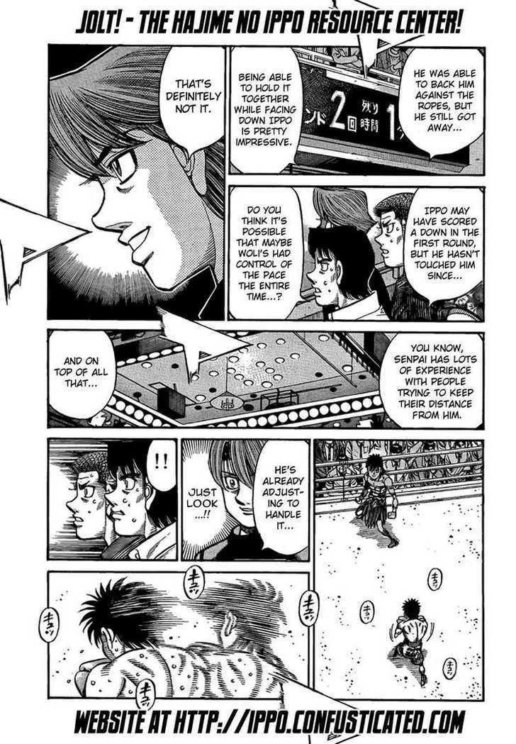Hajime no Ippo Chapter 871 page 11 - Chapter 871 : Natural Born