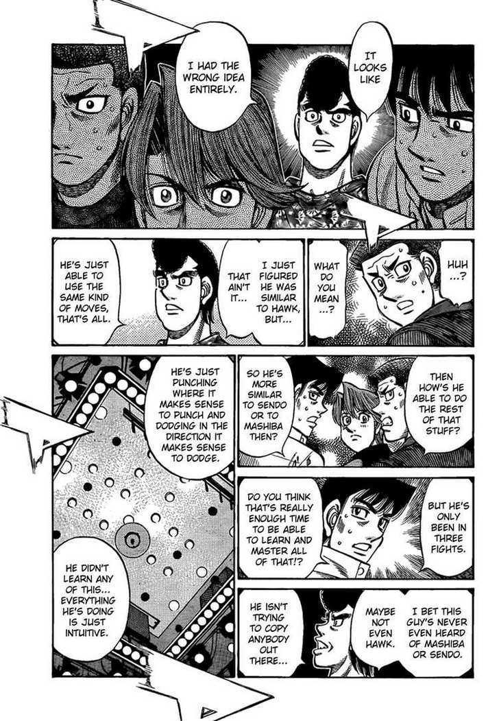 Hajime no Ippo Chapter 871 page 7 - Chapter 871 : Natural Born