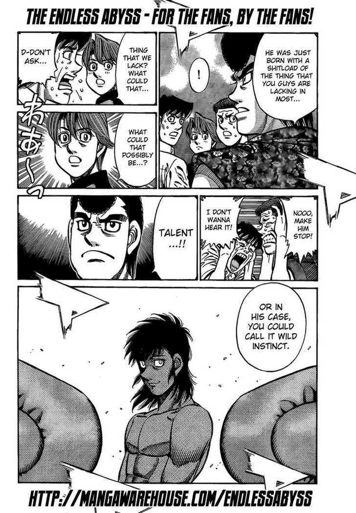 Hajime no Ippo Chapter 871 page 8 - Chapter 871 : Natural Born